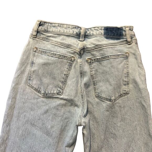 Abercrombie & Fitch Light Gray Straight Leg Jeans - Picture 5 of 6
